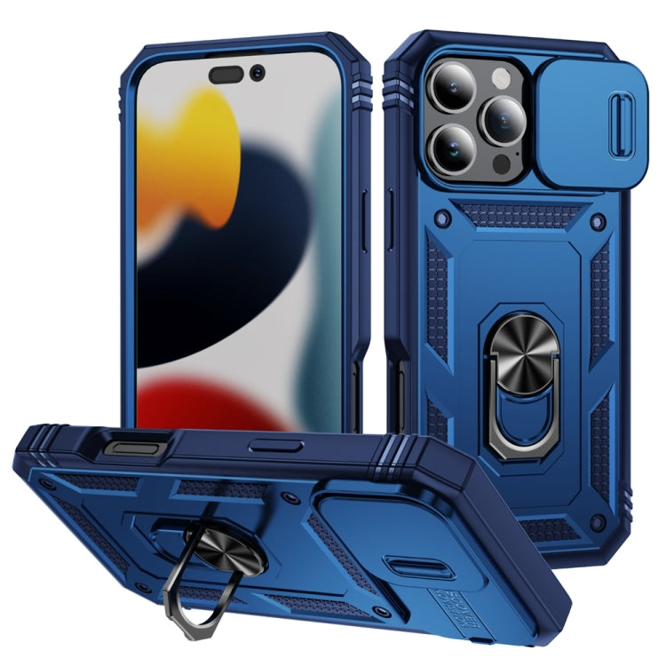 Sliding Camshield TPU + PC Phone Case with Holder, Series 1