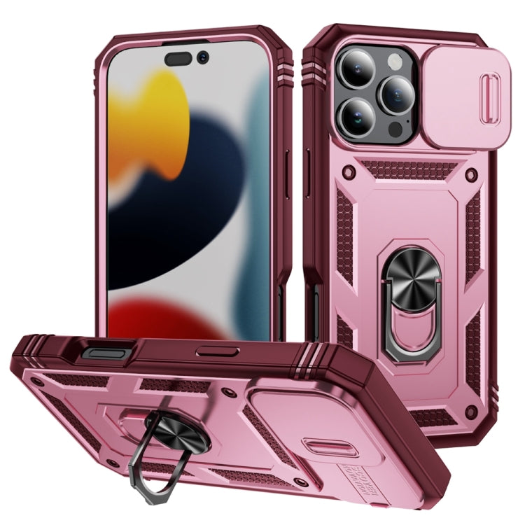 Sliding Camshield TPU + PC Phone Case with Holder, Series 1