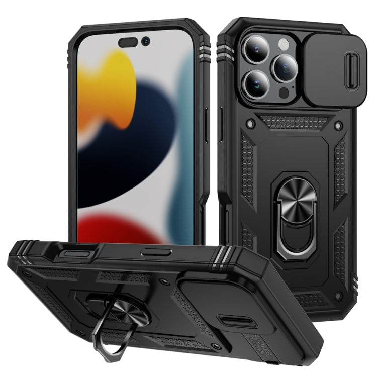 Sliding Camshield TPU + PC Phone Case with Holder, Series 1