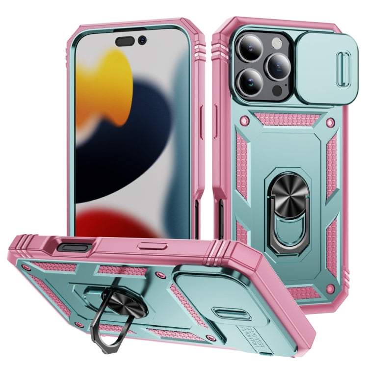 Sliding Camshield TPU + PC Phone Case with Holder, Series 1