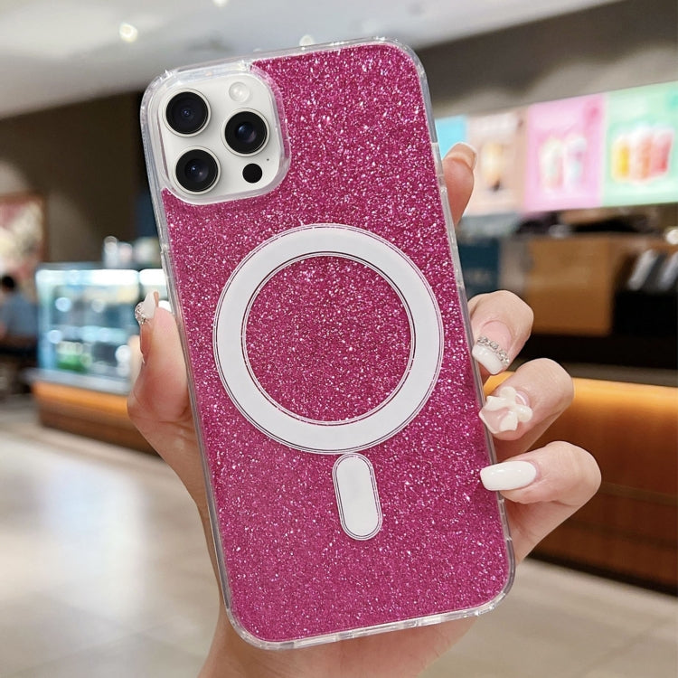 Acrylic Transparent Glitter MagSafe Phone Case, Series 1