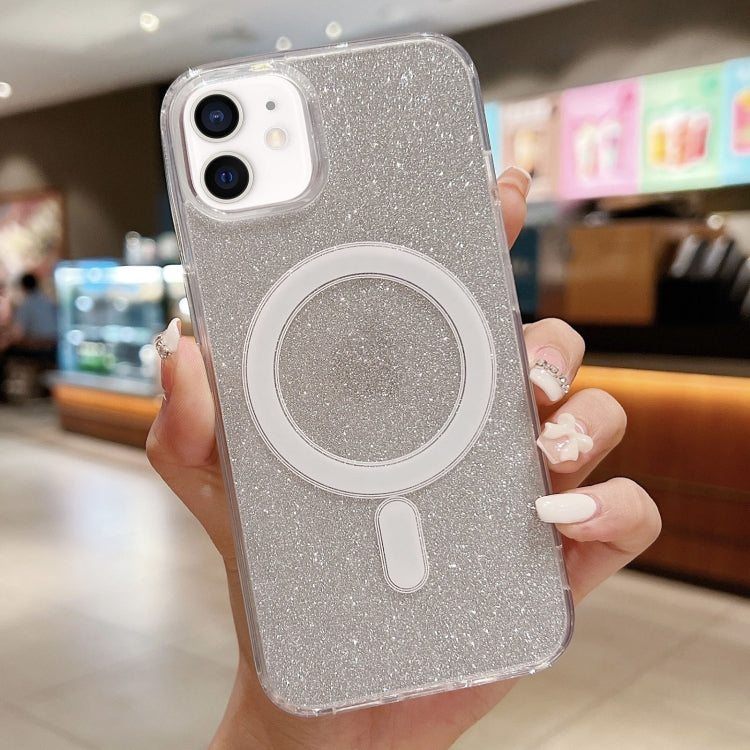 Acrylic Transparent Glitter MagSafe Phone Case, Series 1