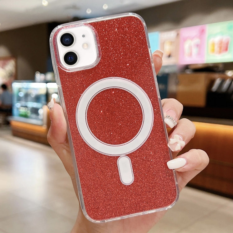 Acrylic Transparent Glitter MagSafe Phone Case, Series 1