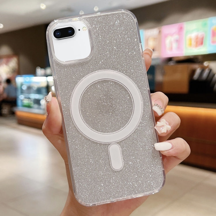 Acrylic Transparent Glitter MagSafe Phone Case, Series 1