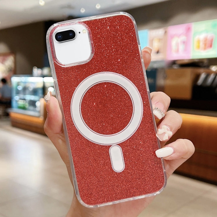 Acrylic Transparent Glitter MagSafe Phone Case, Series 1