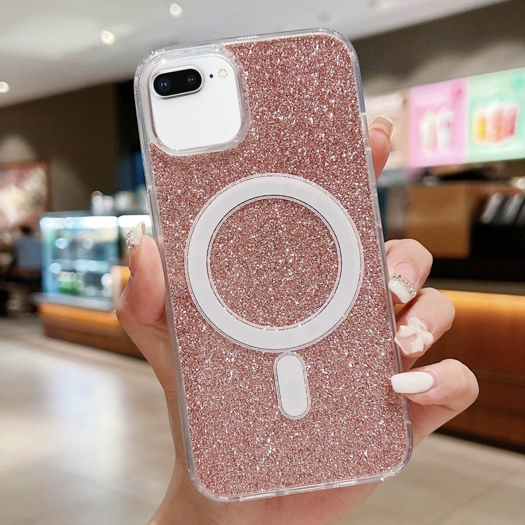 Acrylic Transparent Glitter MagSafe Phone Case, Series 1