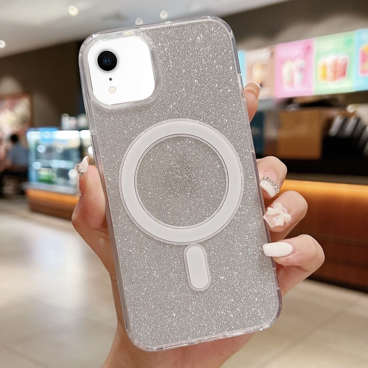 Acrylic Transparent Glitter MagSafe Phone Case, Series 1