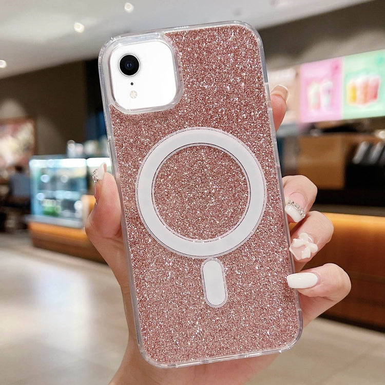 Acrylic Transparent Glitter MagSafe Phone Case, Series 1