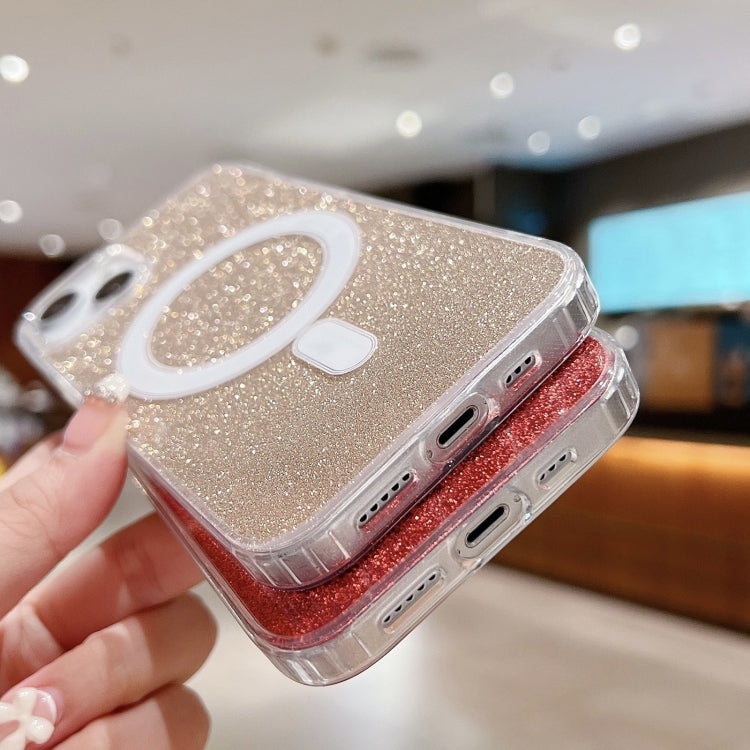 Acrylic Transparent Glitter MagSafe Phone Case, Series 1