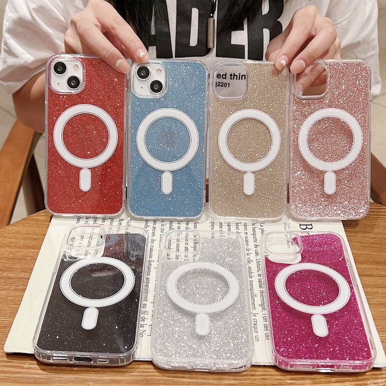 Acrylic Transparent Glitter MagSafe Phone Case, Series 1