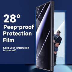 LK Easy Install Privacy Tempered Glass Film