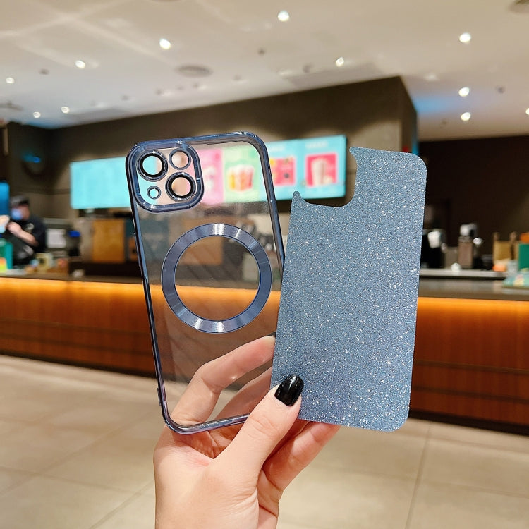 Electroplating Pure Color Glitter Powder MagSafe Phone Case, Series 1