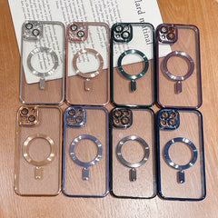 Electroplating MagSafe Phone Case, For iPhone 11 Pro