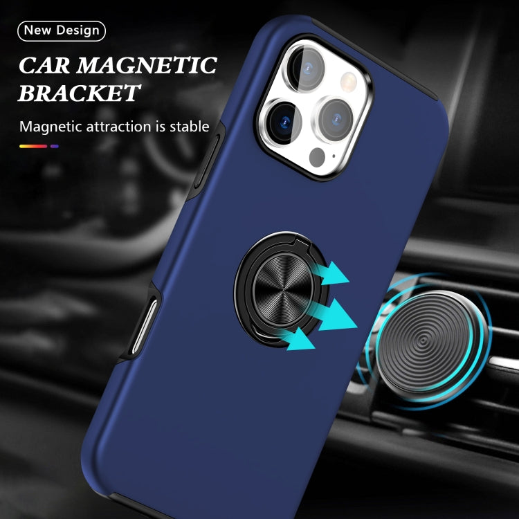 PC Hybrid TPU Magnetic Ring Holder Phone Case