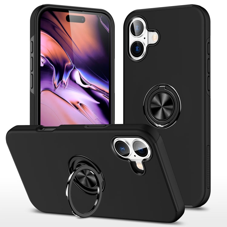 PC Hybrid TPU Magnetic Ring Holder Phone Case