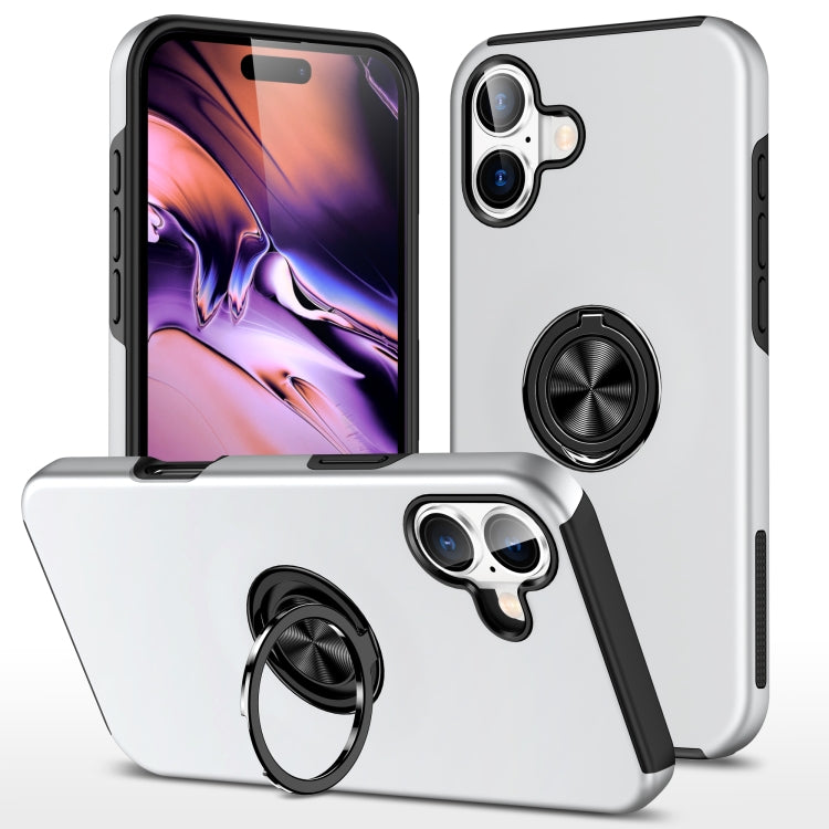 PC Hybrid TPU Magnetic Ring Holder Phone Case