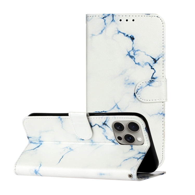 Colored Drawing Marble Pattern Leather Phone Case, Series 1