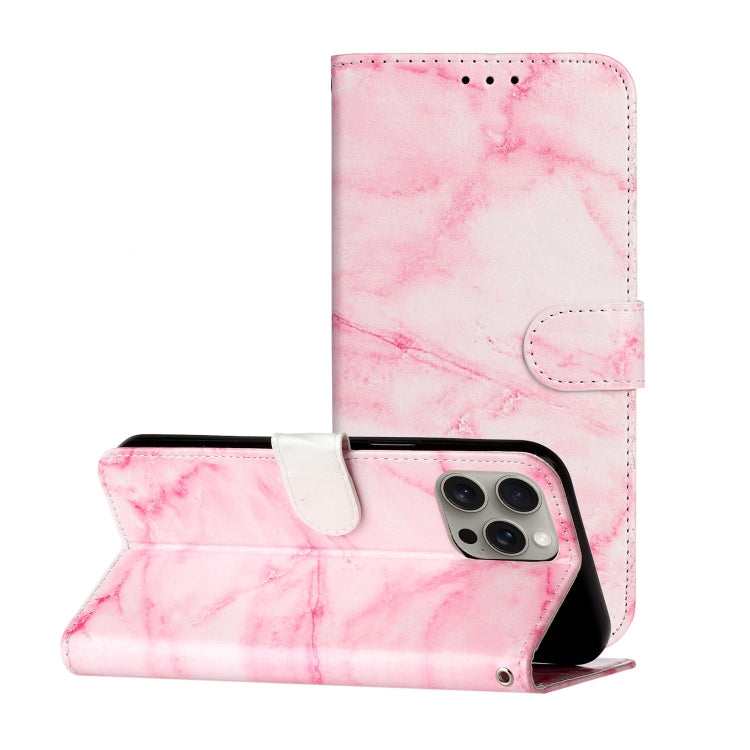 Colored Drawing Marble Pattern Leather Phone Case, Series 1