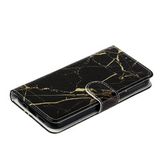 Colored Drawing Marble Pattern Leather Phone Case, Series 1