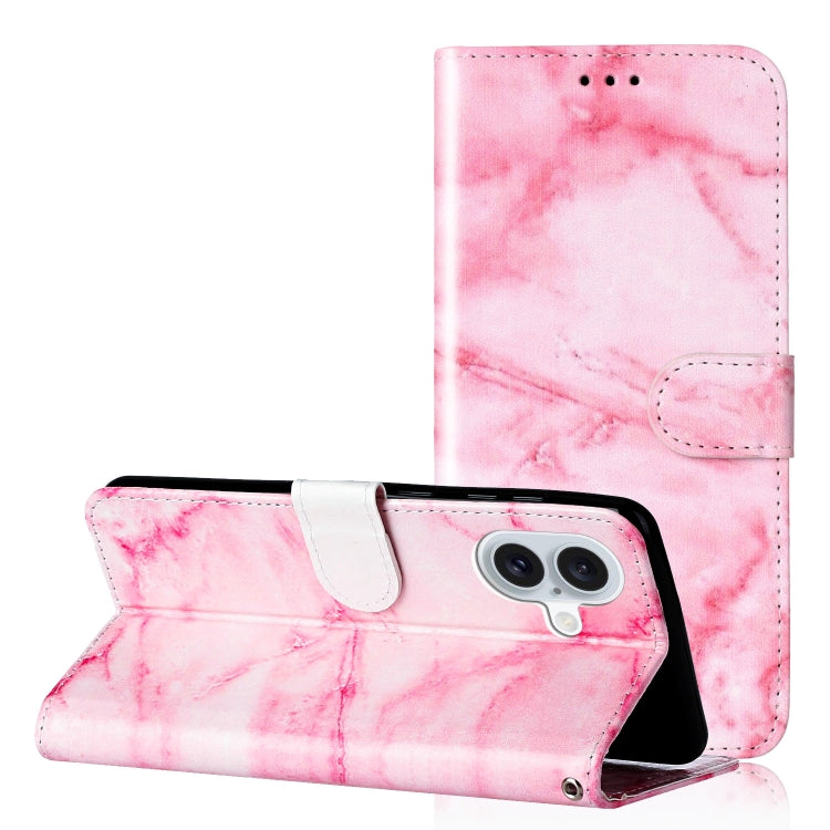 Colored Drawing Marble Pattern Leather Phone Case, Series 1