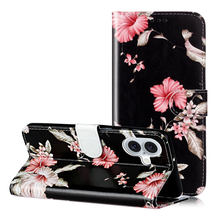 Colored Drawing Marble Pattern Leather Phone Case, Series 1