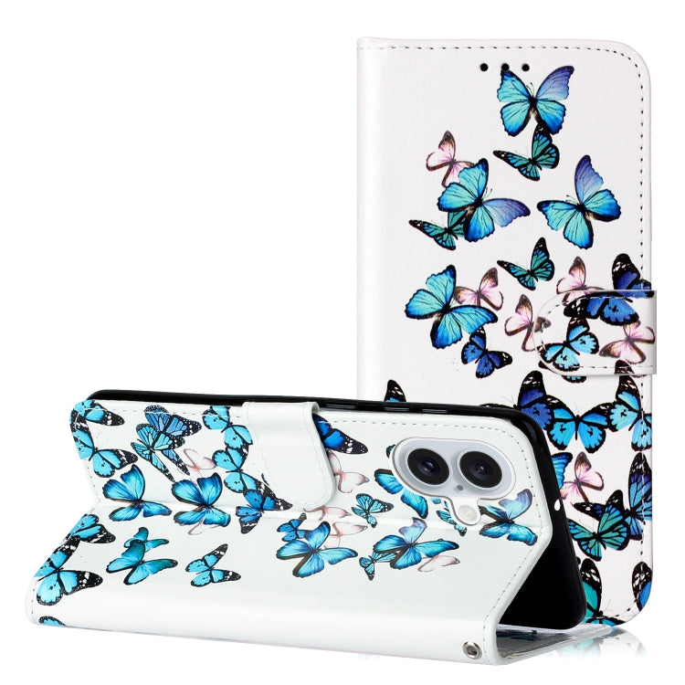 Colored Drawing Marble Pattern Leather Phone Case, Series 1