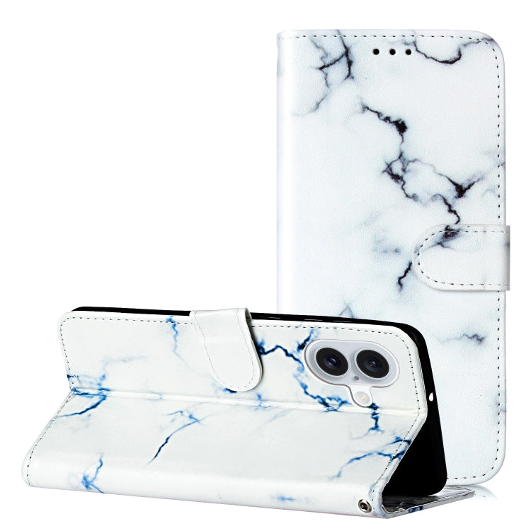 Colored Drawing Marble Pattern Leather Phone Case, Series 1