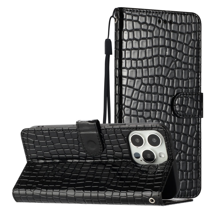 Crocodile Texture Horizontal Flip Leather Phone Case