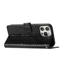 Crocodile Texture Horizontal Flip Leather Phone Case