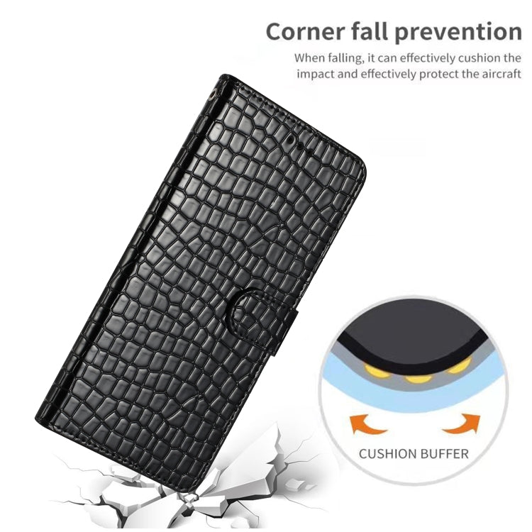 Crocodile Texture Horizontal Flip Leather Phone Case