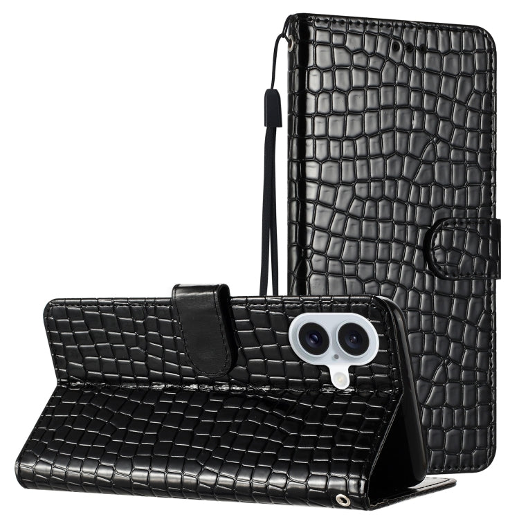 Crocodile Texture Horizontal Flip Leather Phone Case