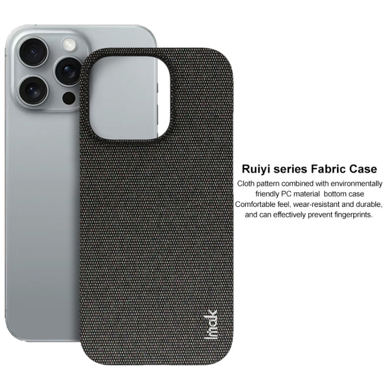 imak Ruiyi Series Cloth Texture PU + PC Phone Case