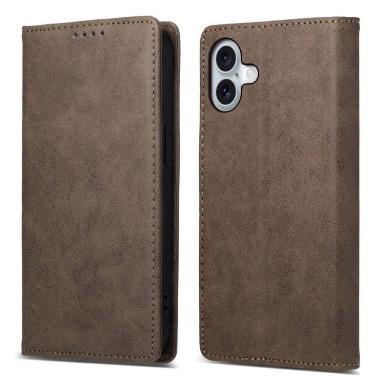 Business Solid Color Magnetic RFID Leather Phone Case