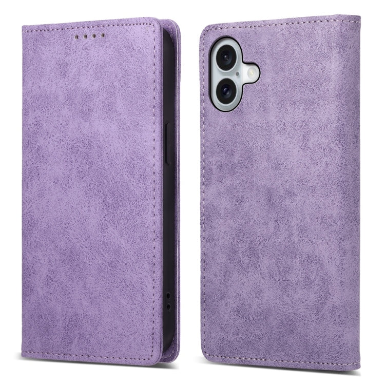 Business Solid Color Magnetic RFID Leather Phone Case