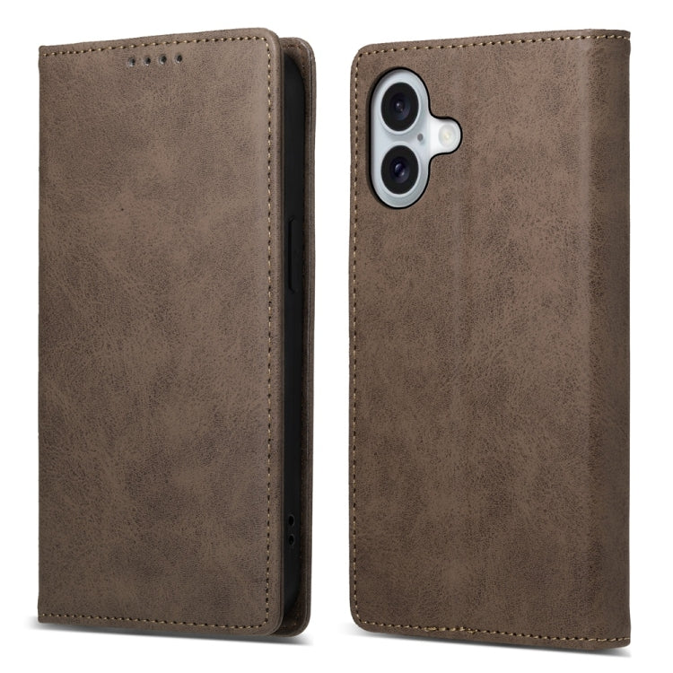 Business Solid Color Magnetic RFID Leather Phone Case