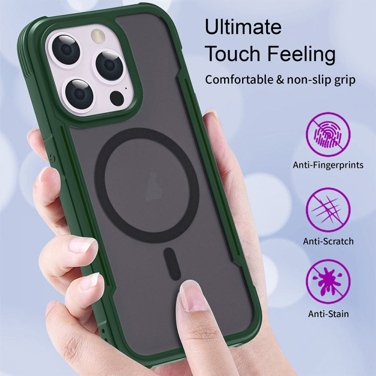 Skin Feel Frosted MagSafe Magnetic PC Hybrid TPU Phone Case