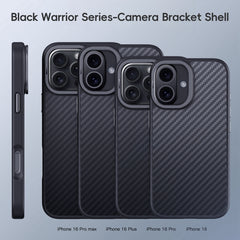 Carbon Fiber Kevlar Lens Holder MagSafe Magnetic Phone Case