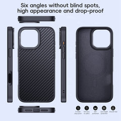 Carbon Fiber Kevlar Lens Holder MagSafe Magnetic Phone Case