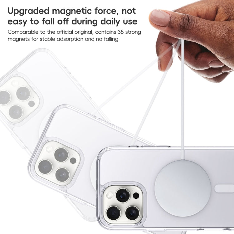 Crystal Clear Frosted MagSafe Magnetic Phone Case