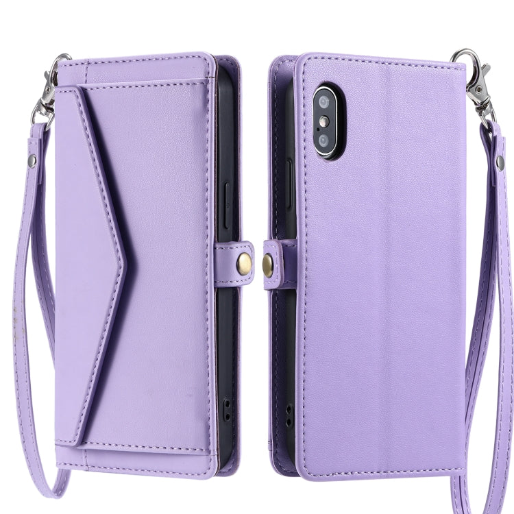 Wallet Multi-card Slot Leather Phone Case with Lanyard, Series 1