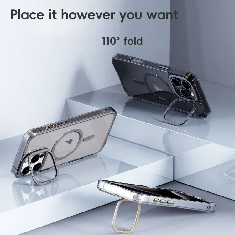 Mirror Crystal Clear Lens Holder MagSafe Magnetic Phone Case