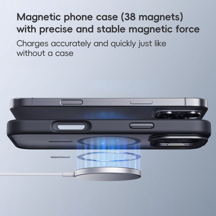 Frosted Lens Holder MagSafe Magnetic Phone Case, Series 1