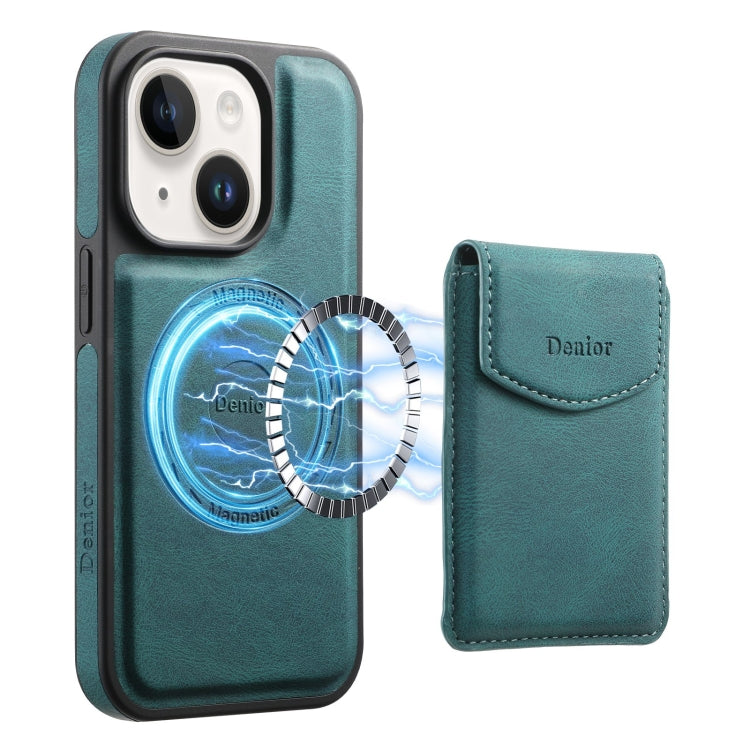 Denior D19 Skin Feel MagSafe Detachable Card Slot Phone Case, Series 1