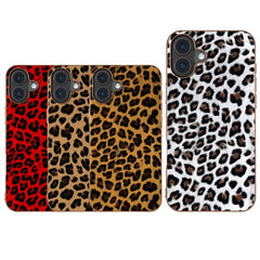 Nano Plating Leopard Print Phone Case