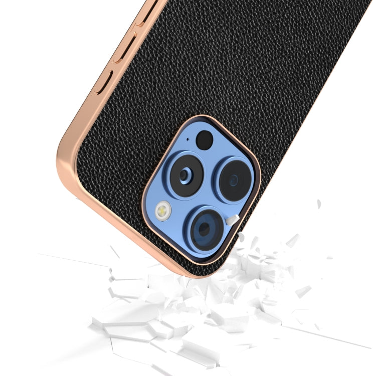 ABEEL Genuine Leather Mino Series Nano Plating Phone Case