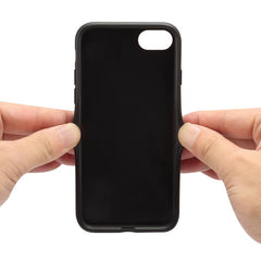 Denior D09 PU Dual Card Slot Back Cover Phone Case, For iPhone 16e, For iPhone 16 Pro Max, For iPhone 16 Pro, For iPhone 16 Plus, For iPhone 16