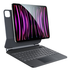 Yesido Dual-sided Clip Digital Display Magnetic Keyboard Leather Case, For iPad Pro 11 2022 / Air 10.9 2022, For iPad 10th Gen 10.9 2022, For iPad Pro 12.9 2020 / 2018