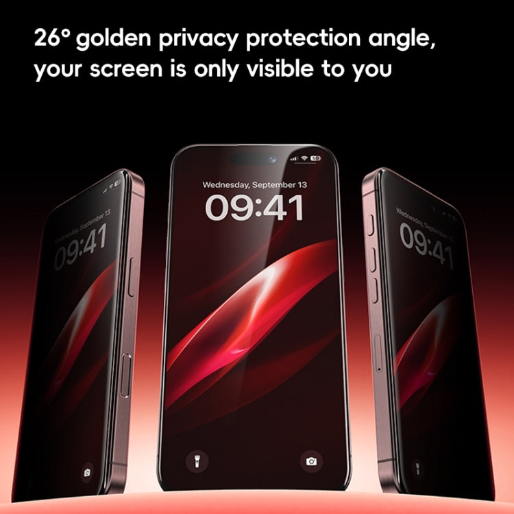 Benks Zero Sense Series Privacy Tempered Protective Film