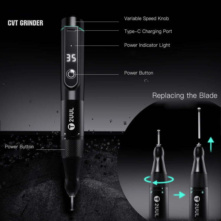 2UUL DA84 Multi-function CVT Grinder Pro Version