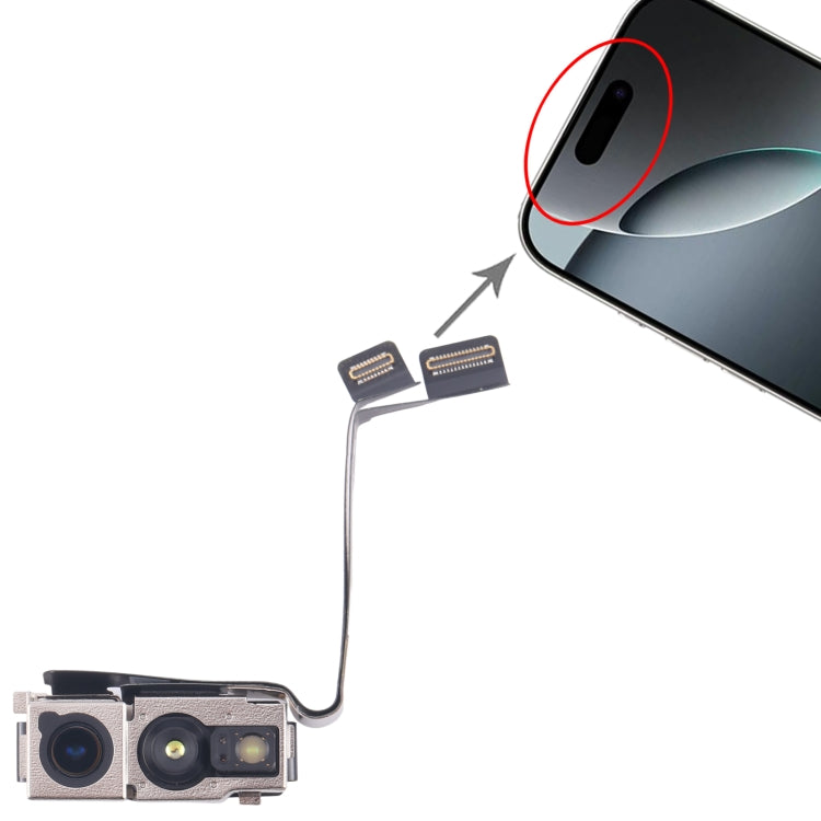 Front Facing Camera, For iPhone 16 Pro